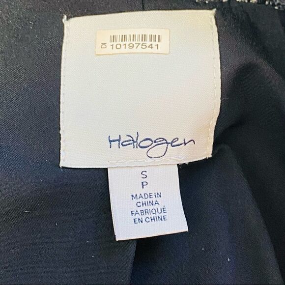 Halogen grey and black one button blazer - Picture 8 of 9